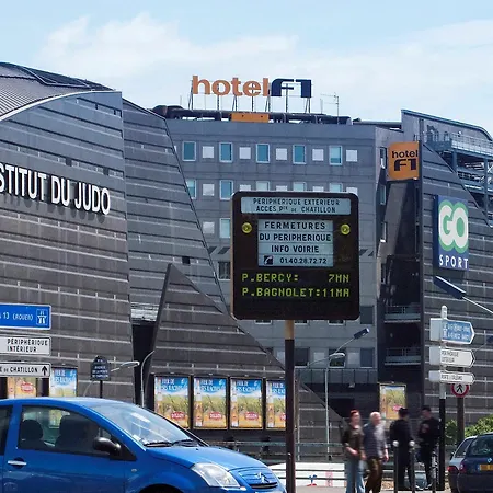 巴黎沙蒂永门f1酒店 酒店